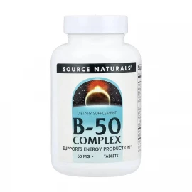 Вітаміни Source Naturals Vitamin B-50 Complex 50 mg - 50 tabs