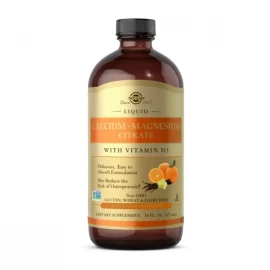 Вітамінно-мінеральний комплекс Solgar Liquid Cal Mag Citrate with Vit D3 - 16 oz