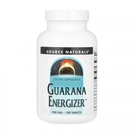 Гуарана Source Naturals Guarana Energizer™ 900 mg - 100 tabs