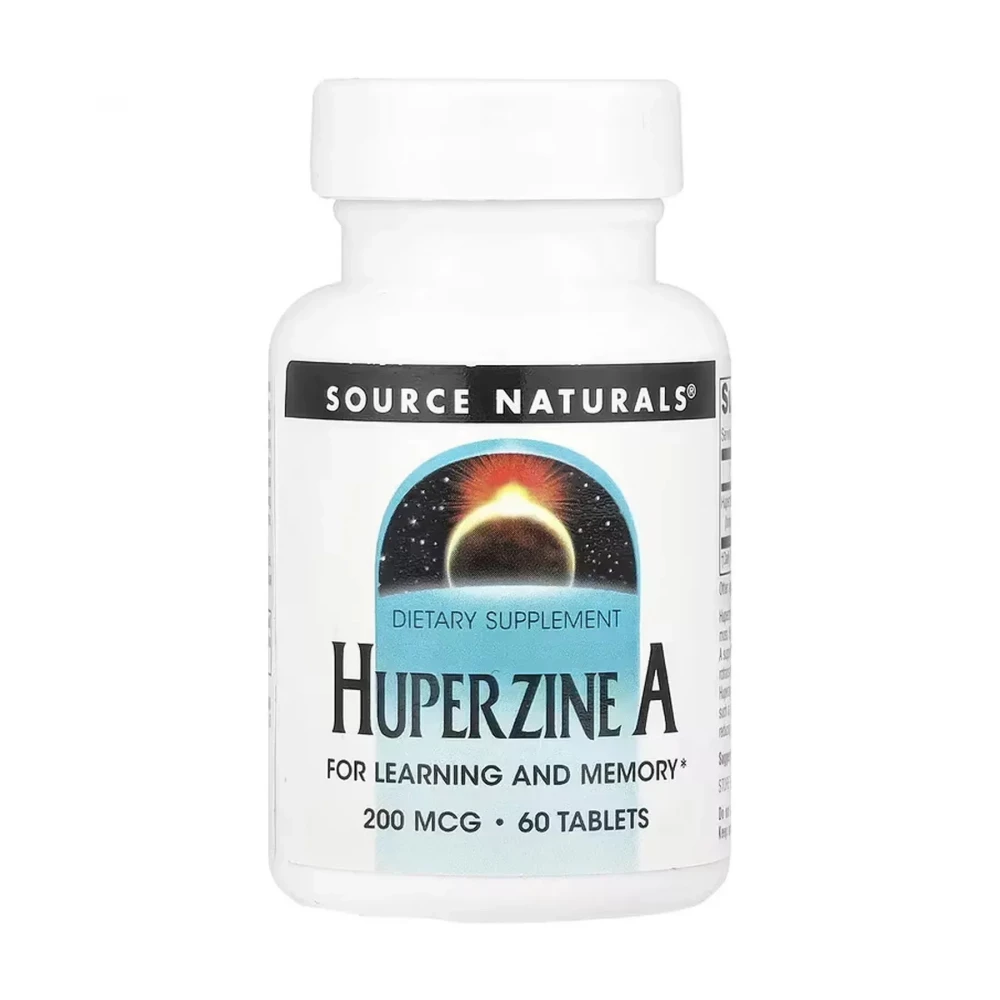 Гуперзин Source Naturals Huperzine A 200 mcg - 60 tabs