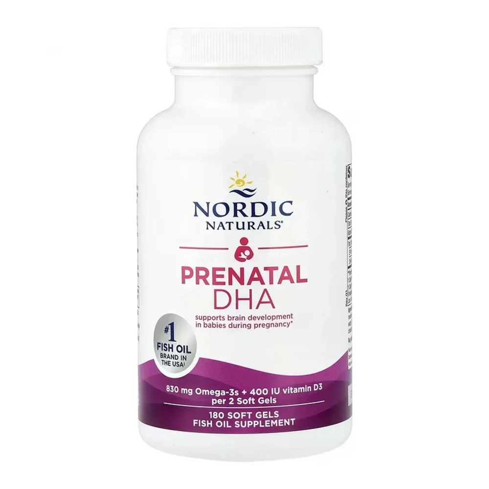 ДГК Nordic Naturals Prenatal DHA - 180 softgels