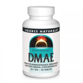 Диметиламіноетанол Source Naturals DMAE 351 mg - 50 tabs