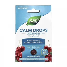 Заспокійливі льодяники Nature's Way Calm Drops - 24 lozenges 