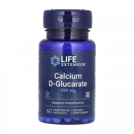 Кальцій D-глюкарат Life Extension Calcium D-Glucarate 200 mg - 60 vcaps