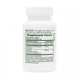 Кверцетин и Бромелайн Nature's Plus Quercetin + VIT C Bromelain - 90 tabs