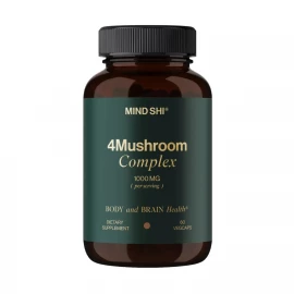 Комплекс грибів Mind Shi 4Mushroom Complex 1000 mg - 60 vegcaps