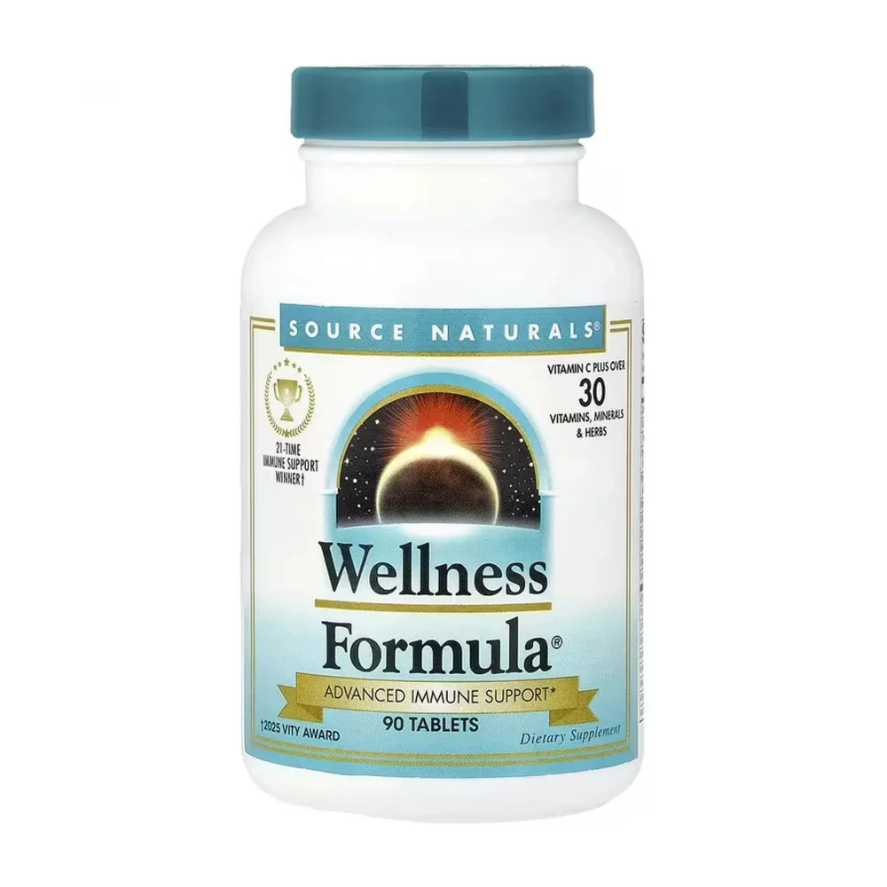 Комплекс для підтримки імунітету Source Naturals Wellness Formula - 90 tabs