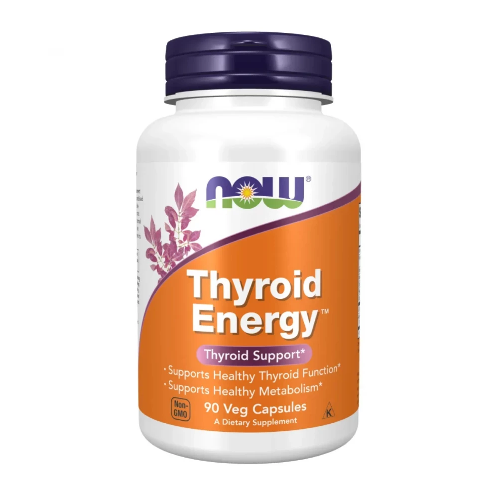 Комплекс для підтримки щитовидної залози Now Foods Thyroid Energy - 90 vcaps