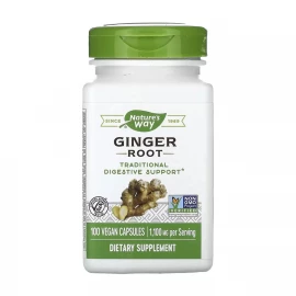Корень имбиря Nature's Way Ginger Root - 100 vcaps