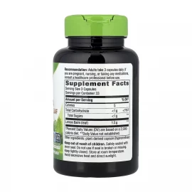 Листья мелиссы Nature's Way Melissa Lemon Balm Leaf - 100 vcaps