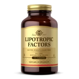 Ліпотропний фактор Solgar Lipotropic Factors - 100 Tabs