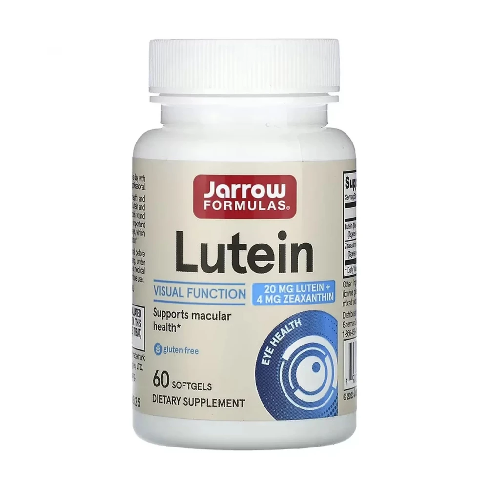 Лютеїн Jarrow Formulas Lutein 20 mg - 60 softgels