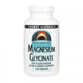 Магній гліцинат Source Naturals Magnesium Glycinate - 120 tabs