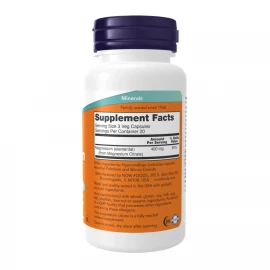 Магній цитрат Now Foods Magnesium Citrate - 60 vcaps
