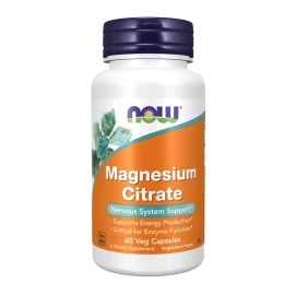Магній цитрат Now Foods Magnesium Citrate - 60 vcaps