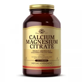 Магний цитрат Solgar Calcium Magnesium Citrate - 250 tabs
