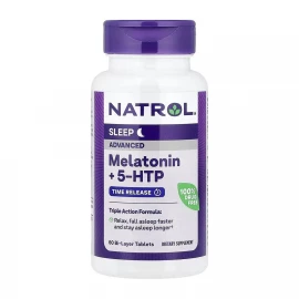 Мелатонін Natrol Advanced Sleep Melatonin - 60 tabs