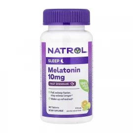 Мелатонін Natrol Melatonin 10 mg - 60 tabs