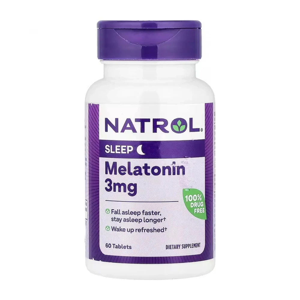 Мелатонін Natrol Melatonin 3 mg - 60 tabs