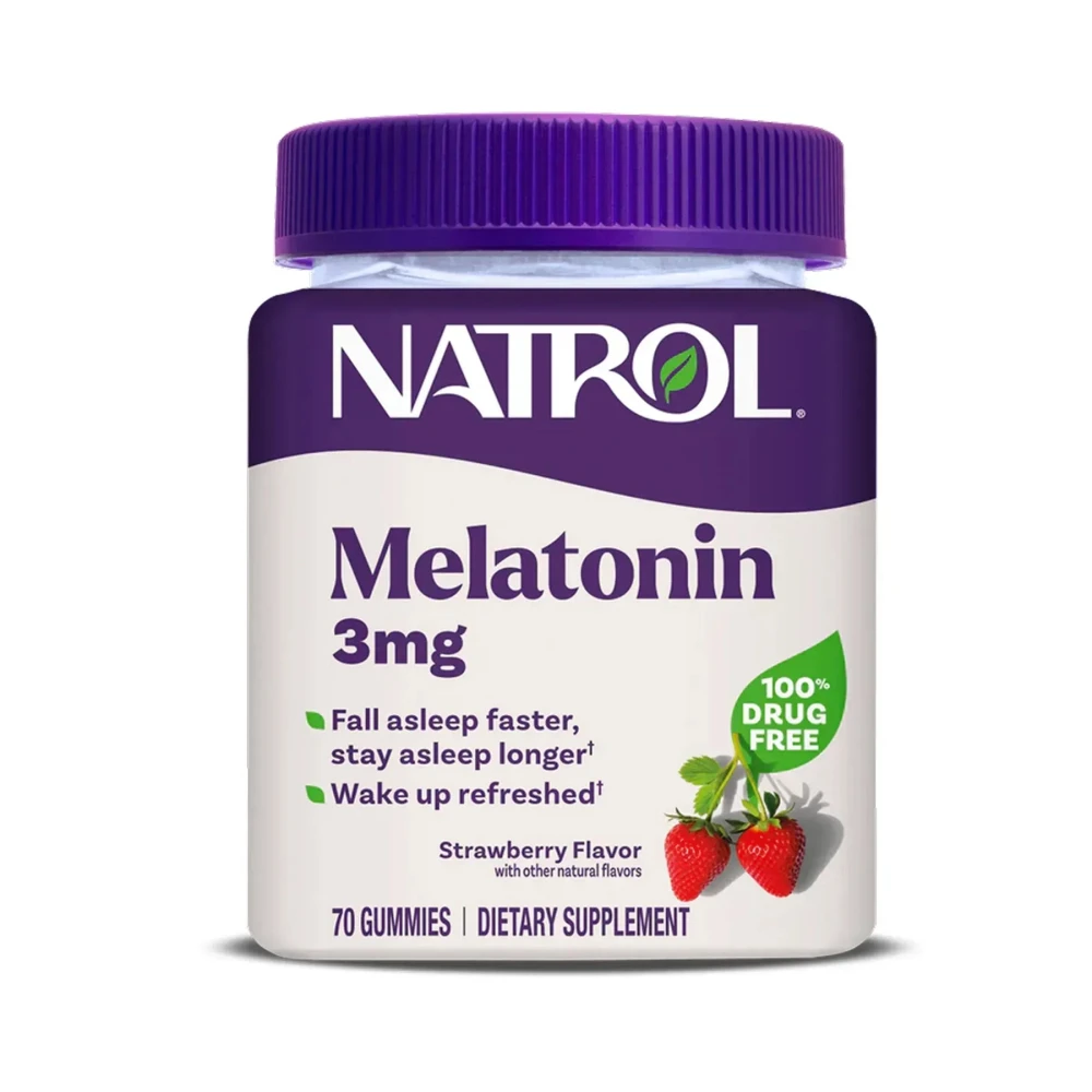 Мелатонін Natrol Melatonin 3 mg - 70 gummies