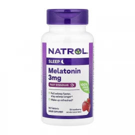 Мелатонін Natrol Melatonin 3 mg - 90 tabs