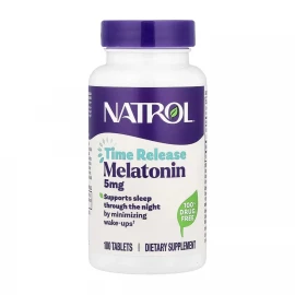 Мелатонін Natrol Melatonin 5 mg - 100 tabs