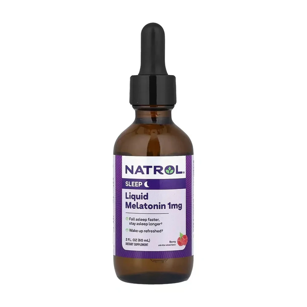 Мелатонін Natrol Melatonin Liquid 1 mg - 60 ml
