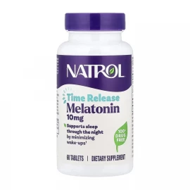 Мелатонін Natrol Time Release Melatonin 10 mg - 60 tab