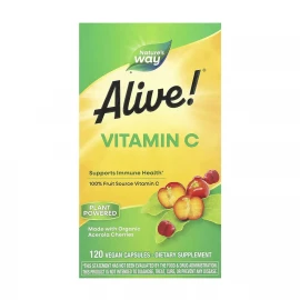 Мультивітаміни Nature's Way Alive! Vitamin C - 120 vcaps