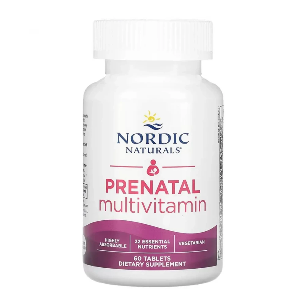 Мультивітаміни Nordic Naturals Prenatal Multivitamin - 60 tabs