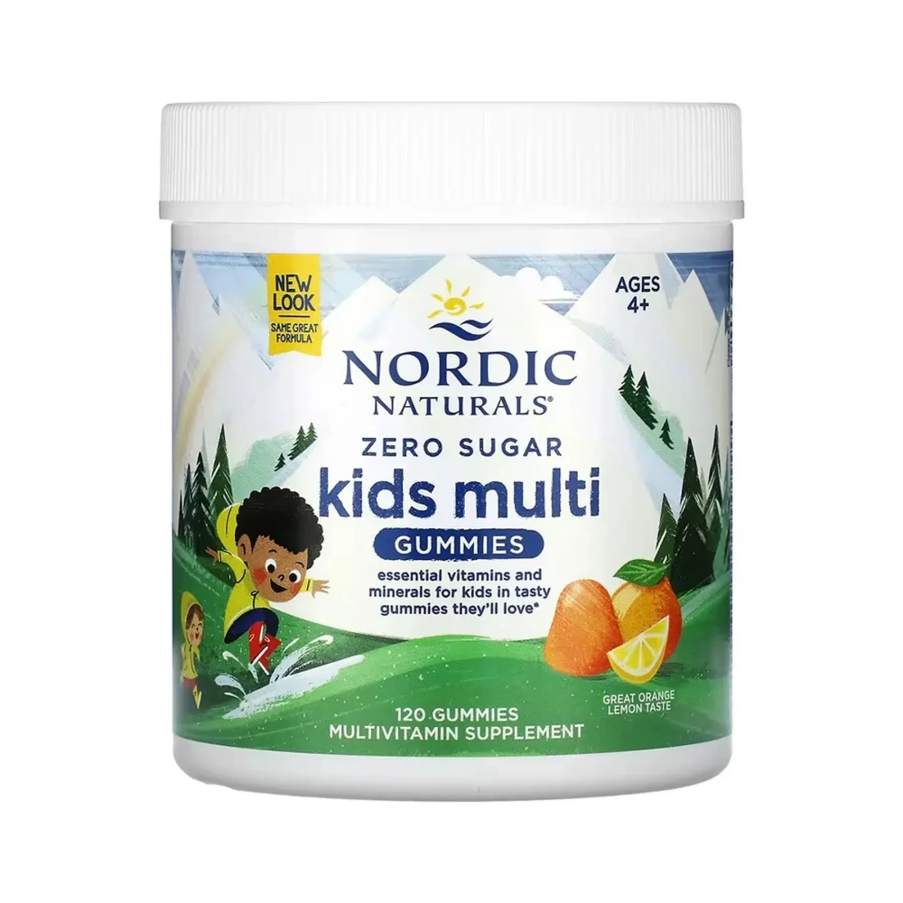 Мультивітаміни Nordic Naturals Zero Sugar Kids Multi -120 gummies