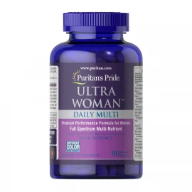 Мультивітаміни Puritans Pride Ultra Woman Daily Multi Timed Release with Zinc - 90 caps