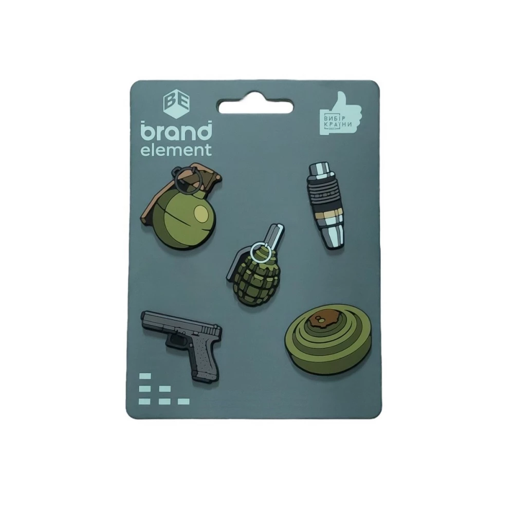 Набір джиббітсів Brand Element Military Mix