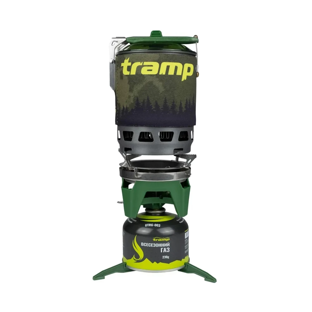Комплект система приготовления пищи и картридж Tramp olive UTRG-049+UTRG-003 230 г