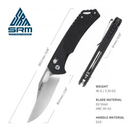 Ніж SRM Retriever 9201 Brush-finish