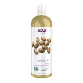 Олія касторова Now Foods Organic Castor Oil - 473 ml