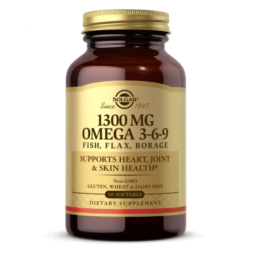 Омега 3-6-9 Solgar Omega 3-6-9 1300 mg - 60 softgels