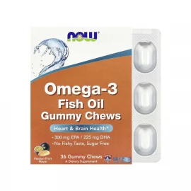 Омега-3 Now Foods Omega-3 Fish Oil - 36 Gummy Chews