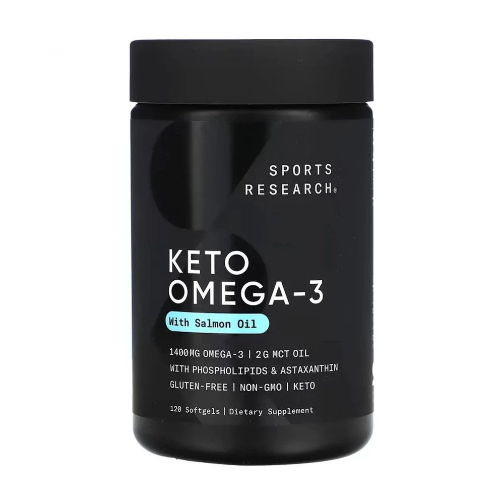 Омега-3 Sport Research Keto Omega 1400 mg - 120 softgels