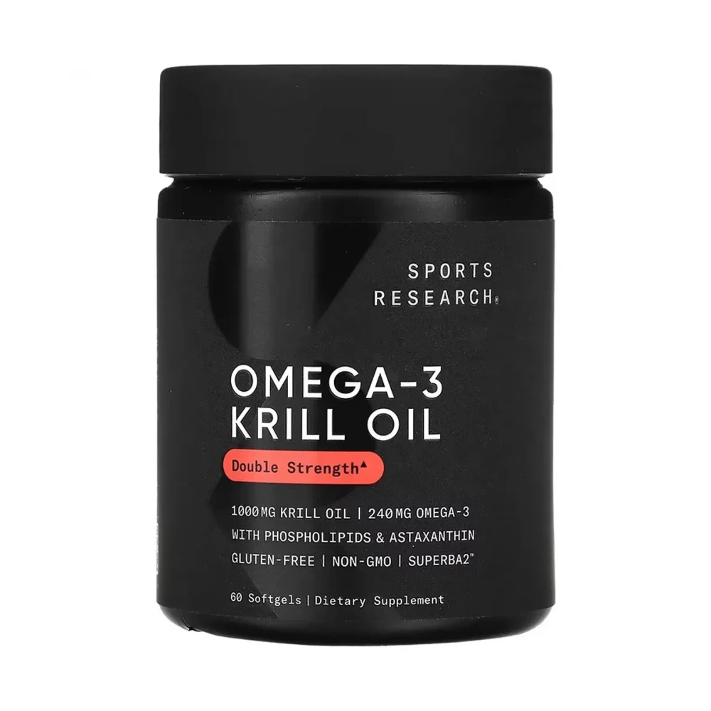 Омега-3 Sport Research Omega-3 Krill Oil 1000 mg - 60 softgels