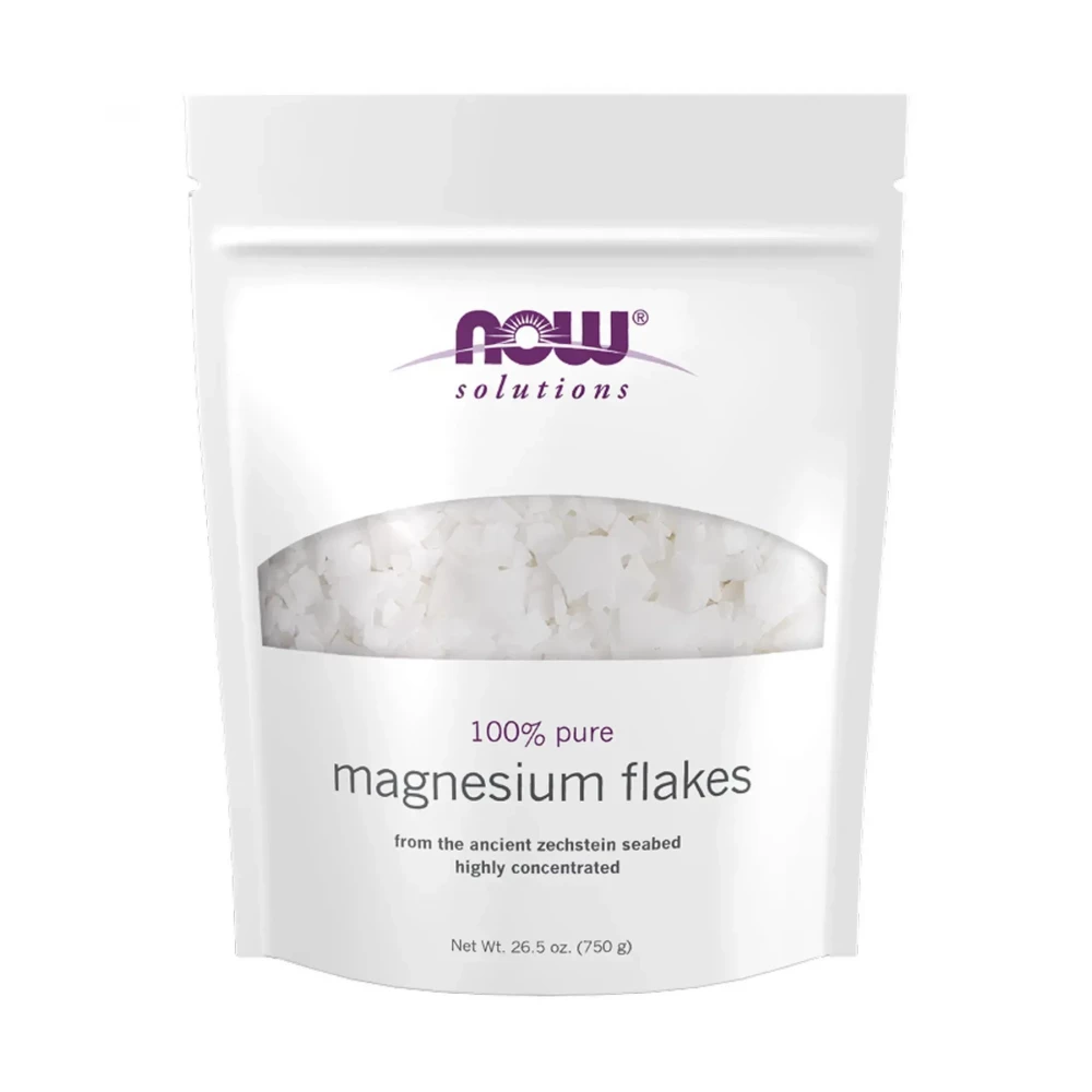 Магнієві пластівці Now Foods Magnesium Flakes - 750 g