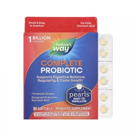 Пробиотик Nature's Way Pearls Complete Probiotic - 30 softgels