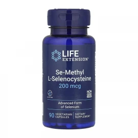 Се-Метил L-Селеноцистеїн Life Extension Se-Methyl L-Selenocysteine 200 mcg - 90 vcaps