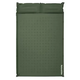Килимок самонадувний із подушкою Naturehike CNK2550WS025, 60 мм двомісний