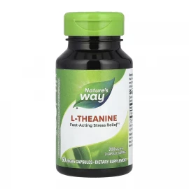 L-Теанин Nature's Way L-Theanine - 60 vcaps
