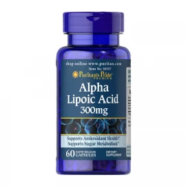 Альфа-липоевая кислота Puritans Pride Alpha Lipoic Acid 300 mg - 60 caps