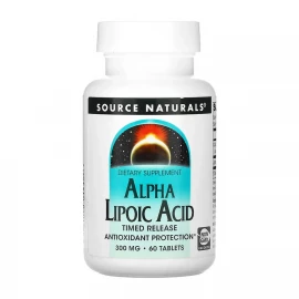 Альфа-липоевая кислота Source Naturals Alpha Lipoic Acid 300 mg - 60 tabs