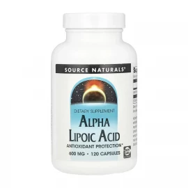 Альфа-ліпоєва кислота Source Naturals Alpha Lipoic Acid 600 mg - 120 caps