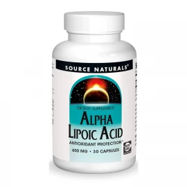 Альфа-ліпоєва кислота Source Naturals Alpha Lipoic Acid 600 mg - 30 caps