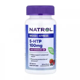 Аминокислоты Natrol 5-HTP 100 mg Fast Dissolve - 30 tabs
